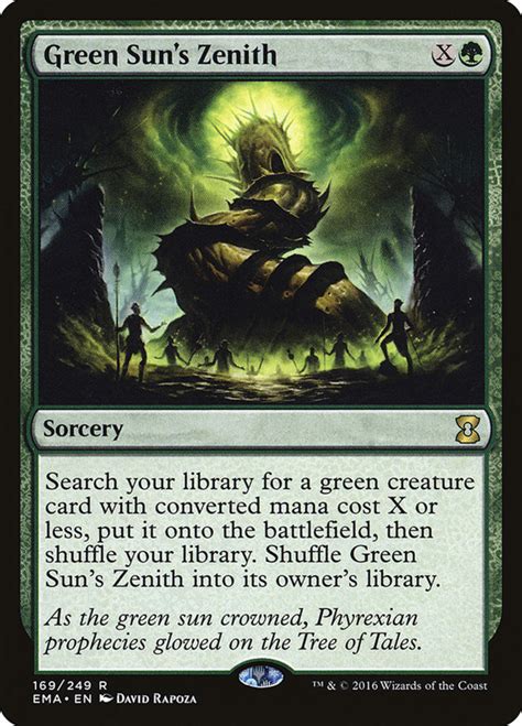 green x spells|Gatherer .